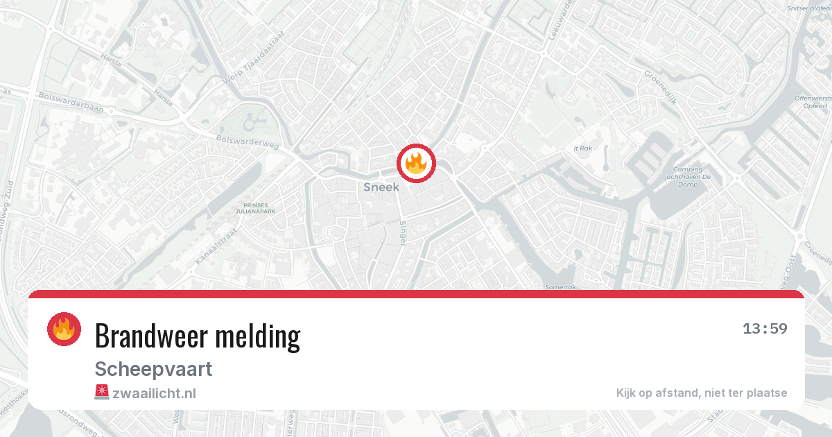 Brandweer melding — 10 mrt 2026