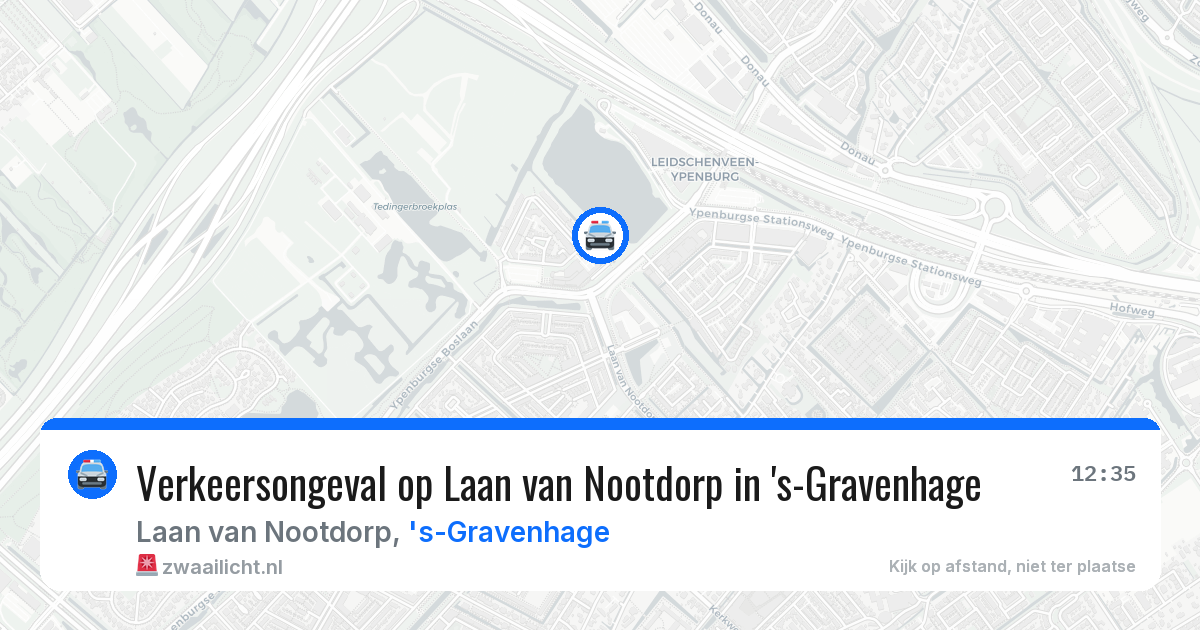 Verkeersongeval op Laan van Nootdorp in 's-Gravenhage — 26 mei 2026
