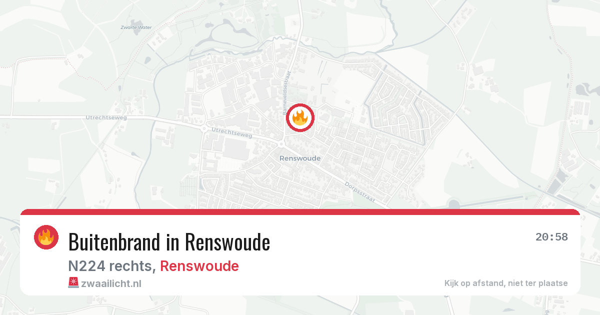 Buitenbrand in Renswoude — 27 jul 2026
