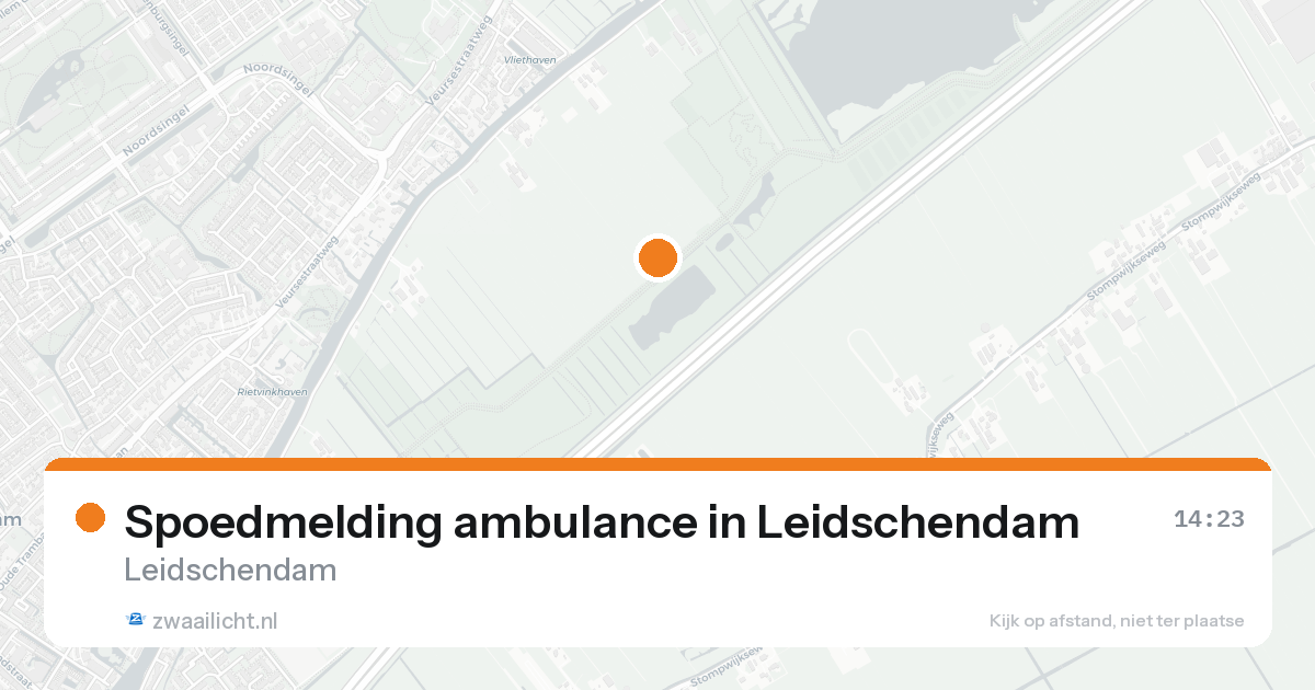 Spoedmelding ambulance in Leidschendam — 15 aug 2026