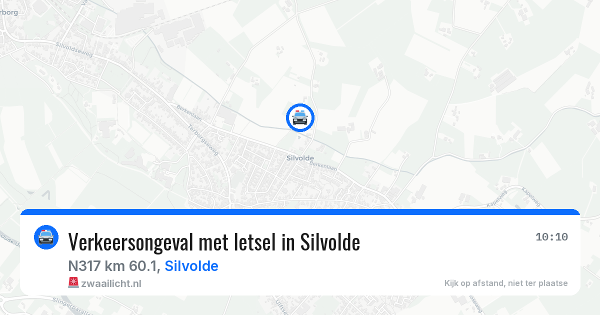 Verkeersongeval met letsel in Silvolde — 17 apr 2026