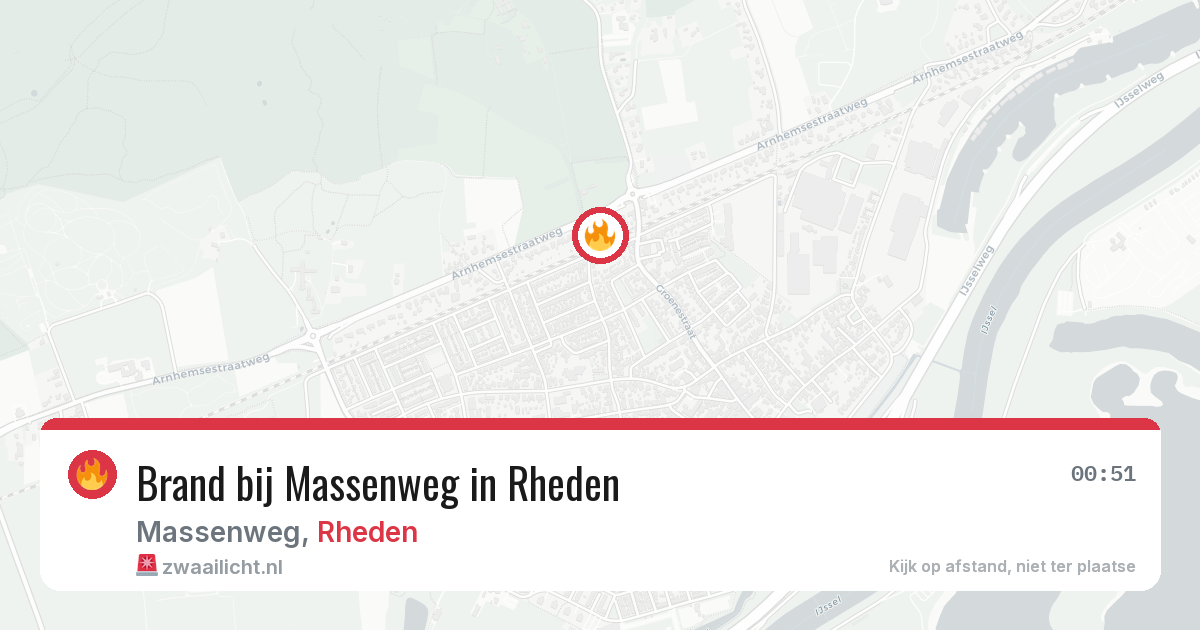 Brand bij Massenweg in Rheden — 7 mrt 2026