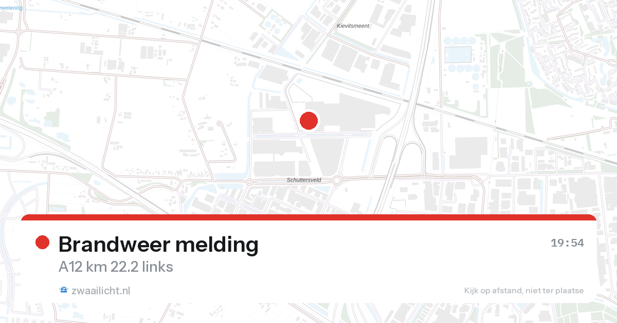 Brandweer melding — 10 mei 2026 | 🚨 Zwaailicht.nl