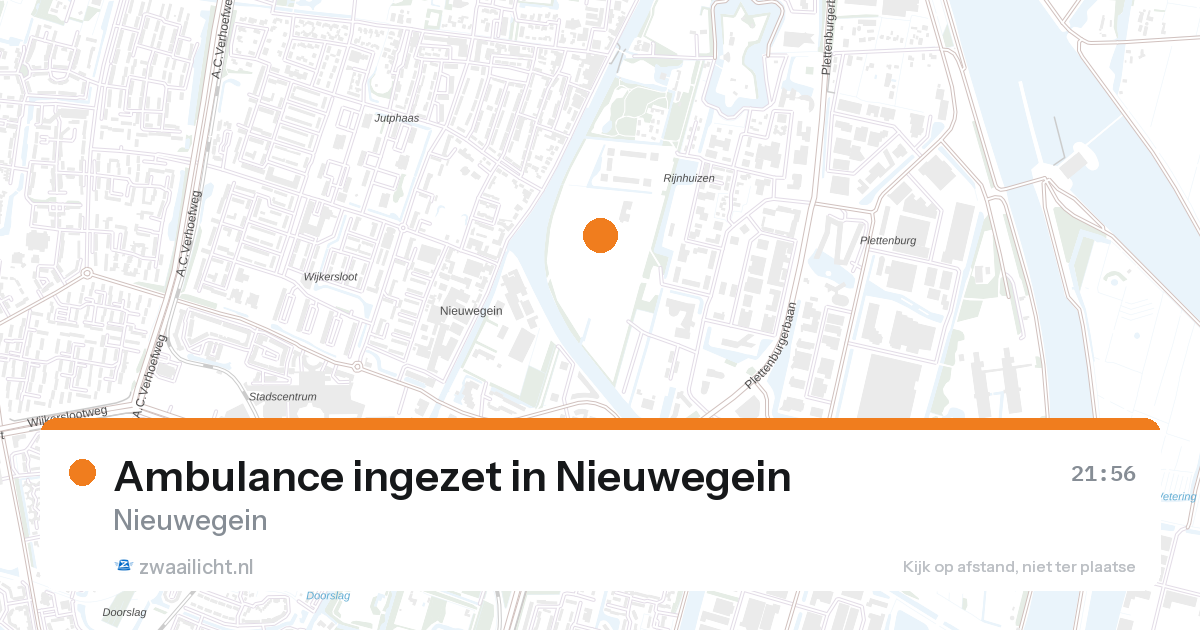 Ambulance ingezet in Nieuwegein — 26 aug 2026