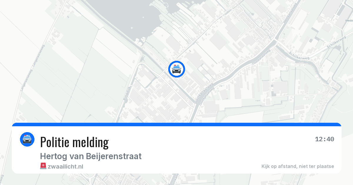 Politie melding — 17 jun 2026
