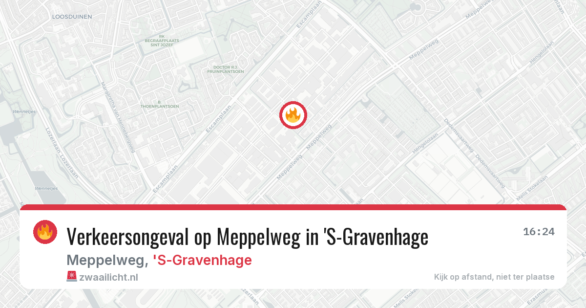 Verkeersongeval op Meppelweg in 'S-Gravenhage — 10 mrt 2026