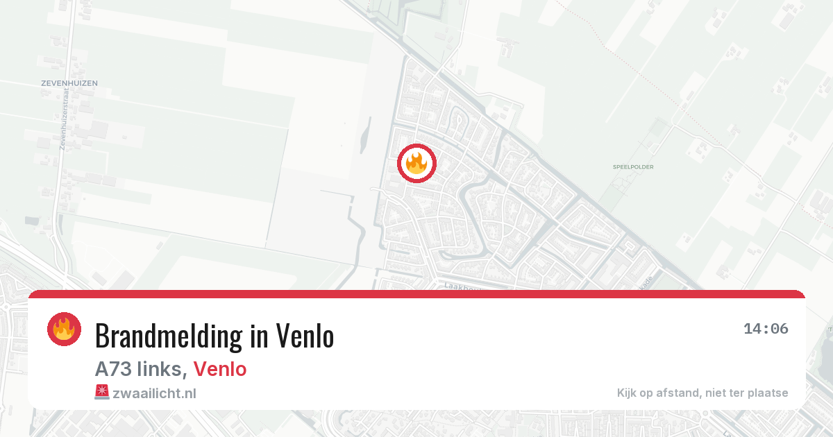 Brandmelding in Venlo — 5 feb 2026