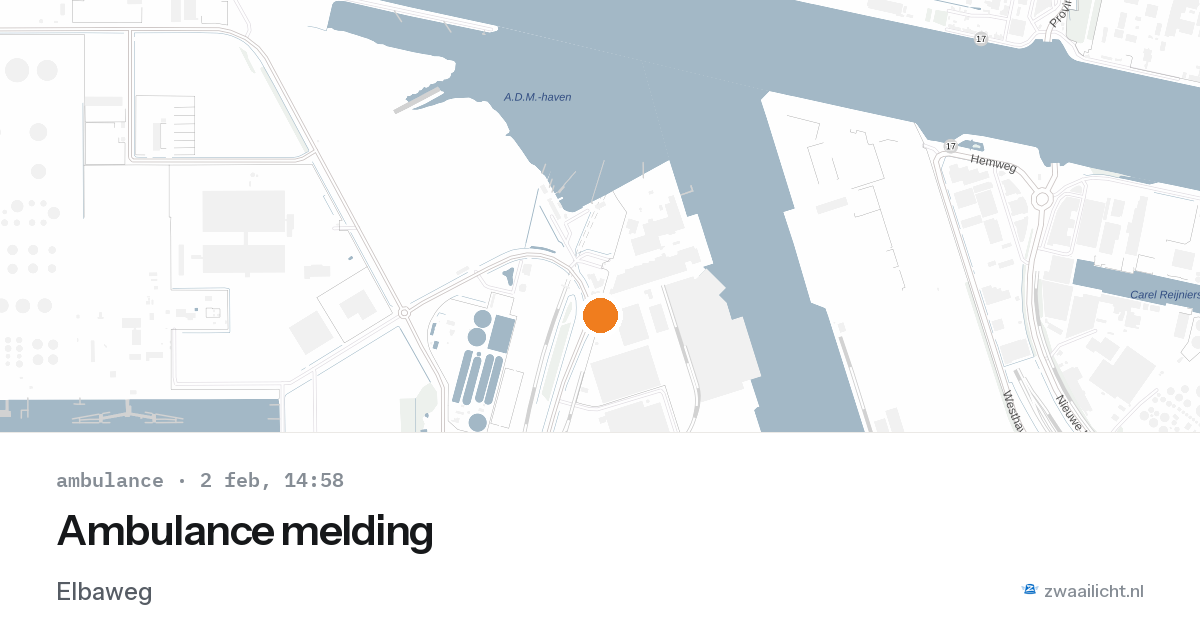 Ambulance melding — 2 feb 2026