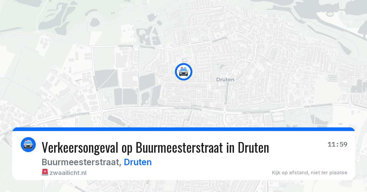Verkeersongeval op Buurmeesterstraat in Druten — 30 mei 2026