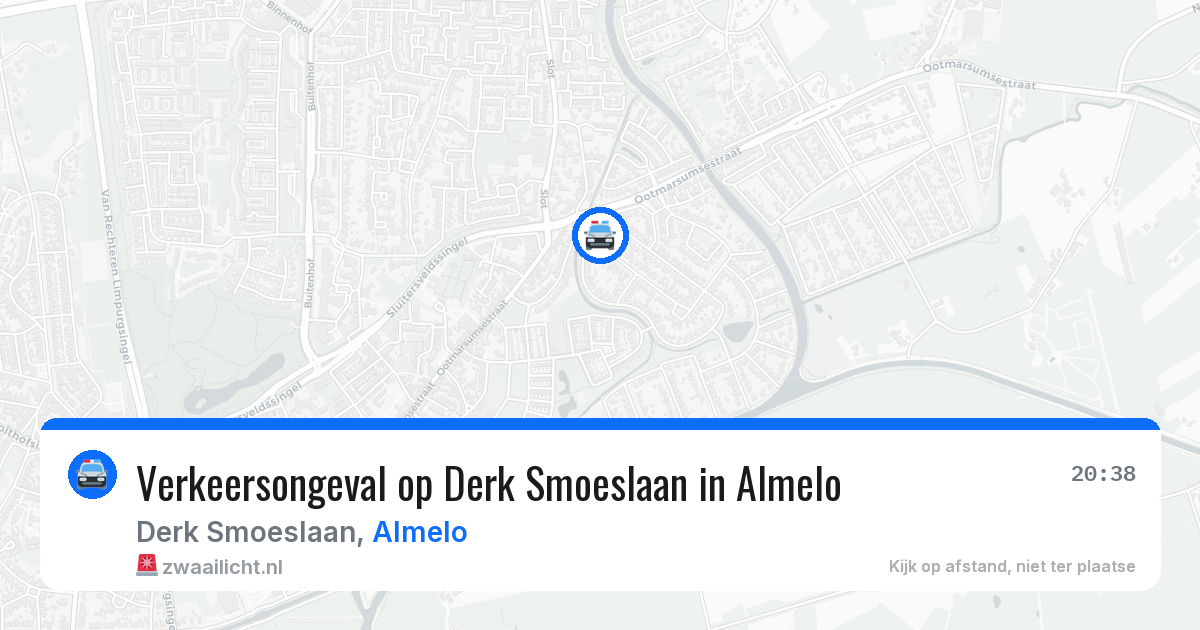 Verkeersongeval op Derk Smoeslaan in Almelo — 27 apr 2026