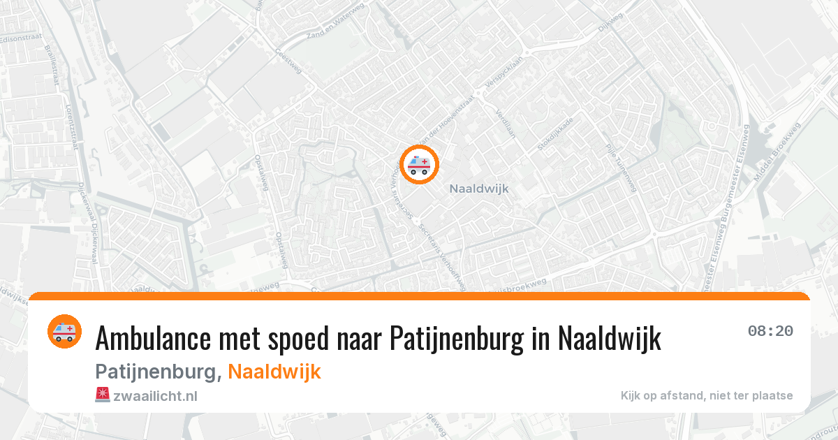 Ambulance met spoed naar Patijnenburg in Naaldwijk — 24 jun 2026