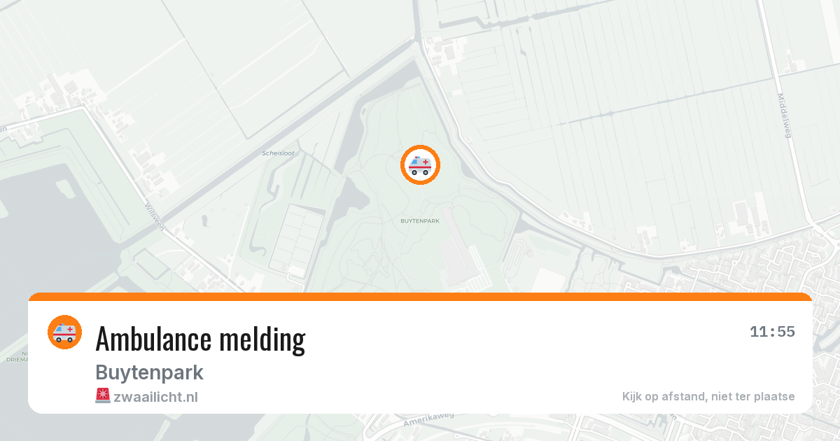 Ambulance melding — 11 feb 2026