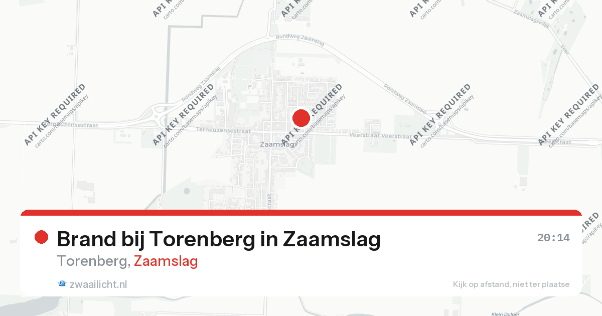 Brand bij Torenberg in Zaamslag — 19 aug 2026