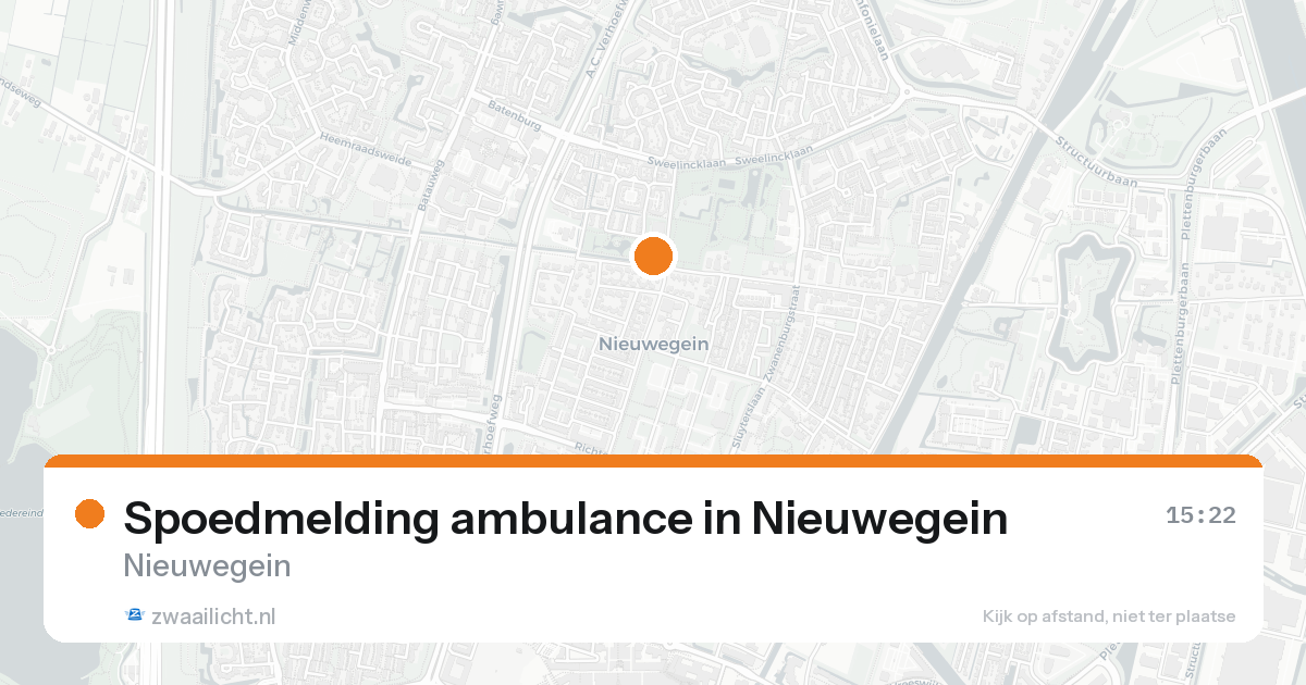 Spoedmelding ambulance in Nieuwegein — 30 jan 2026
