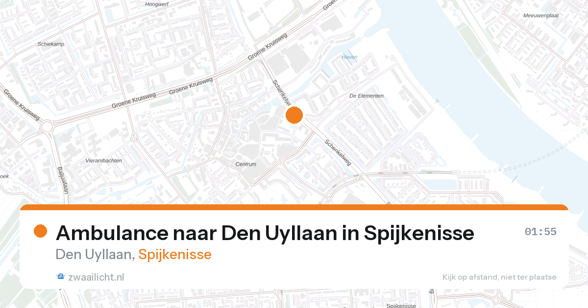 Ambulance naar Den Uyllaan in Spijkenisse — 7 feb 2026