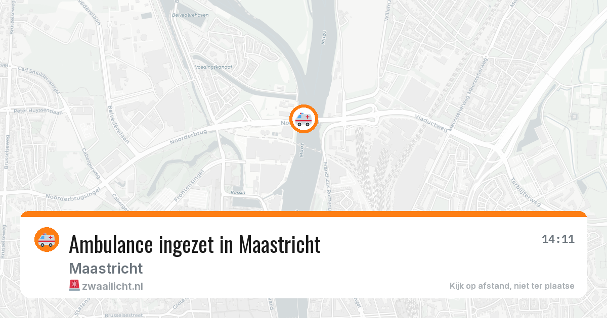 Ambulance ingezet in Maastricht — 4 aug 2026