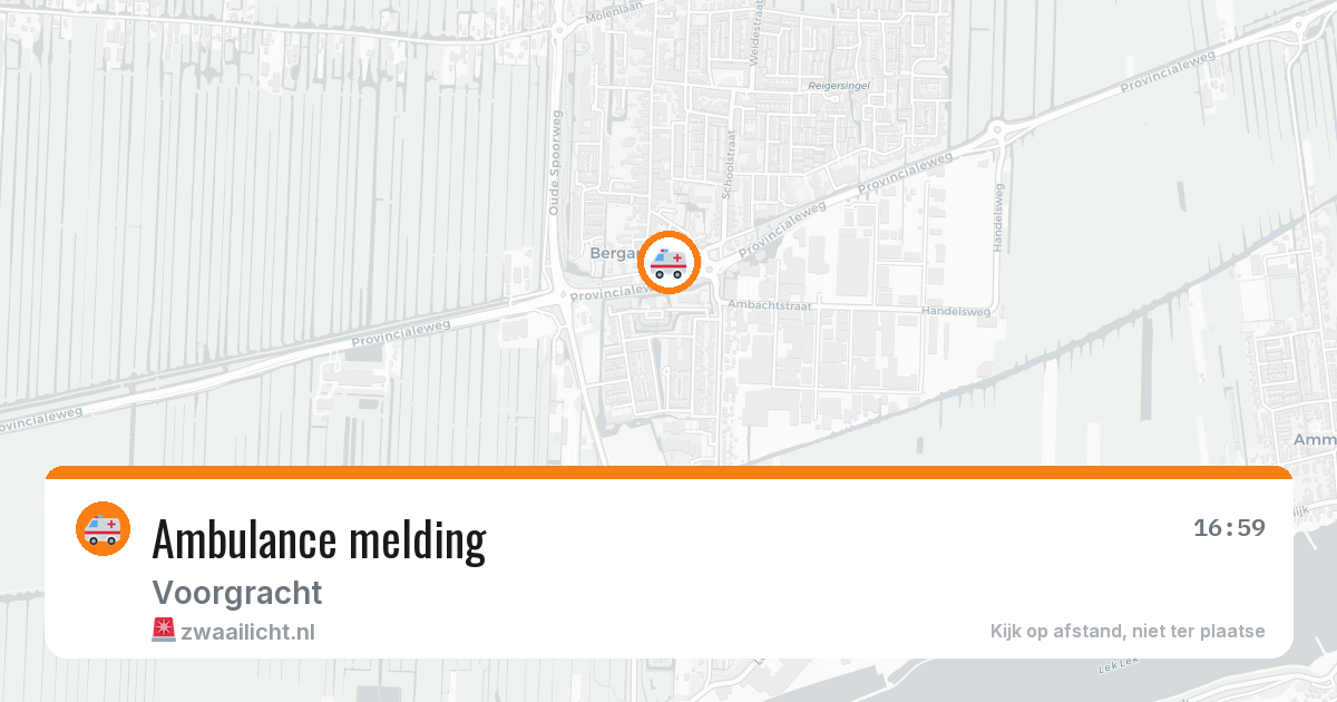 Ambulance melding — 7 jun 2026