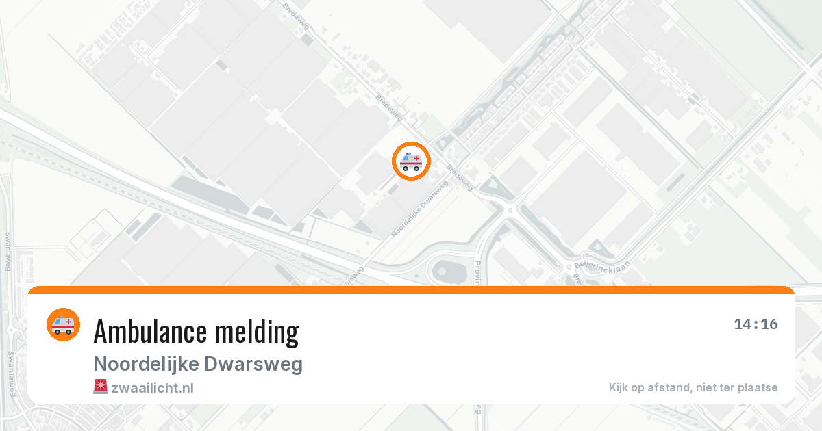 Ambulance melding — 6 apr 2026