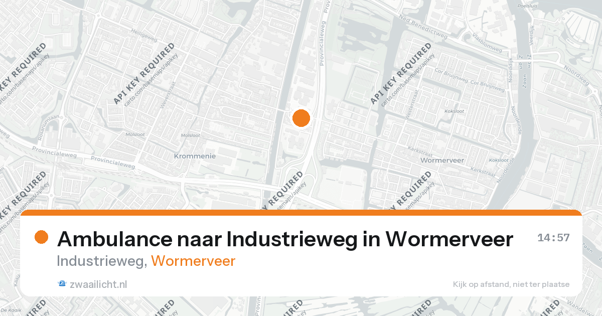 Ambulance naar Industrieweg in Wormerveer — 19 feb 2026