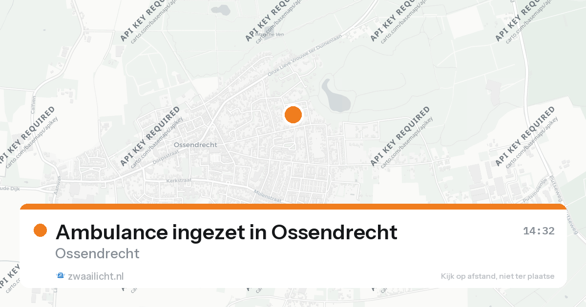 Ambulance ingezet in Ossendrecht — 26 aug 2026