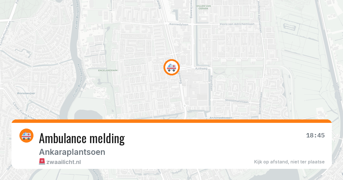 Ambulance melding — 17 mrt 2026