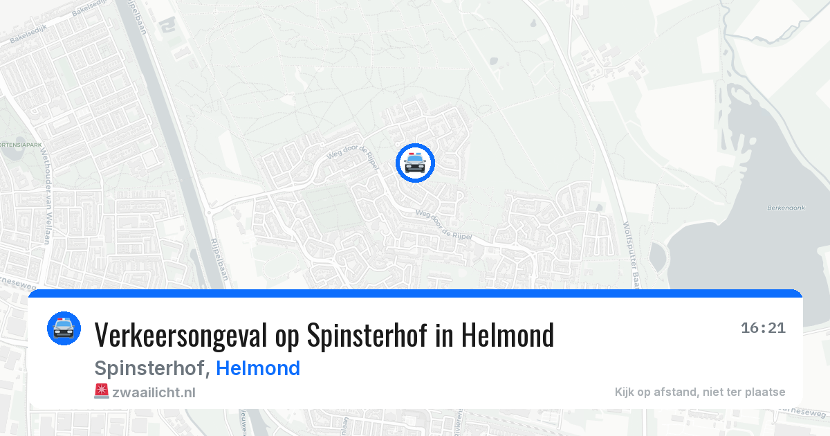 Verkeersongeval op Spinsterhof in Helmond — 24 mei 2026