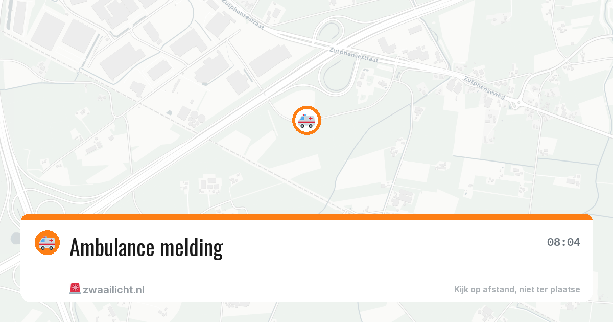 Ambulance melding — 22 jun 2026
