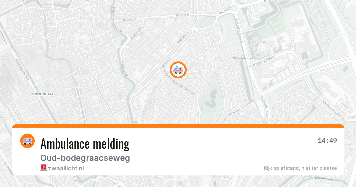 Ambulance melding — 1 feb 2026
