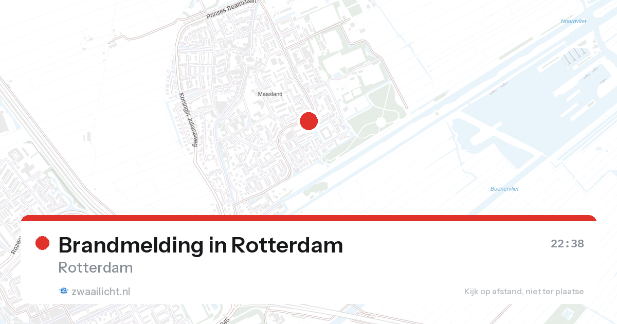 Brandmelding in Rotterdam — 27 aug 2026