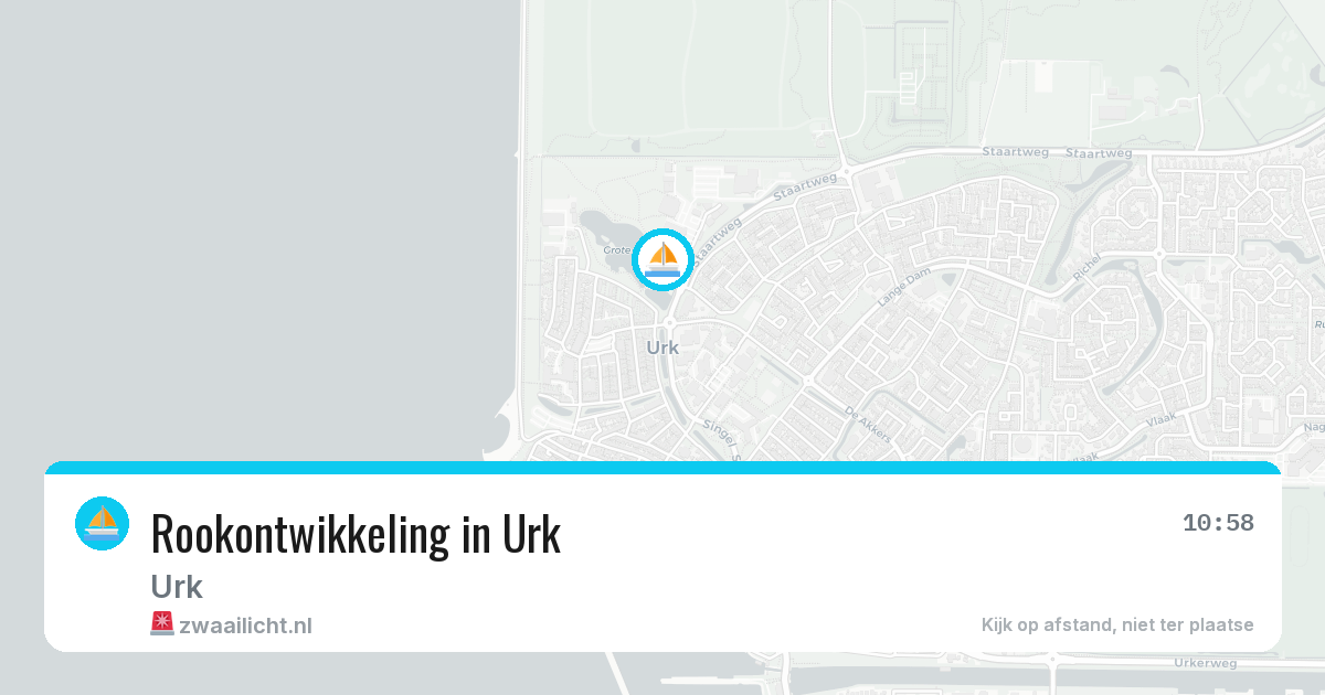 Rookontwikkeling in Urk — 6 jul 2026
