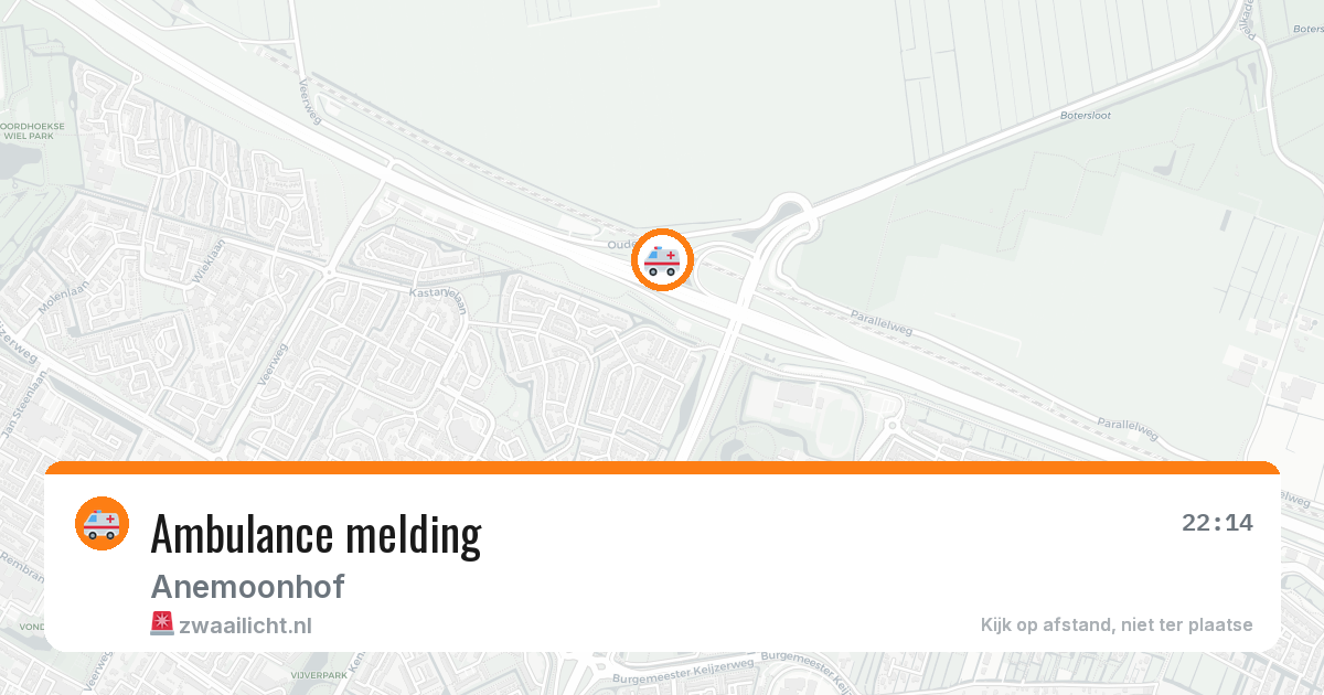 Ambulance melding — 7 jul 2026