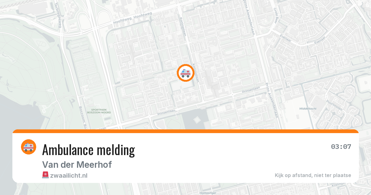 Ambulance melding — 4 feb 2026