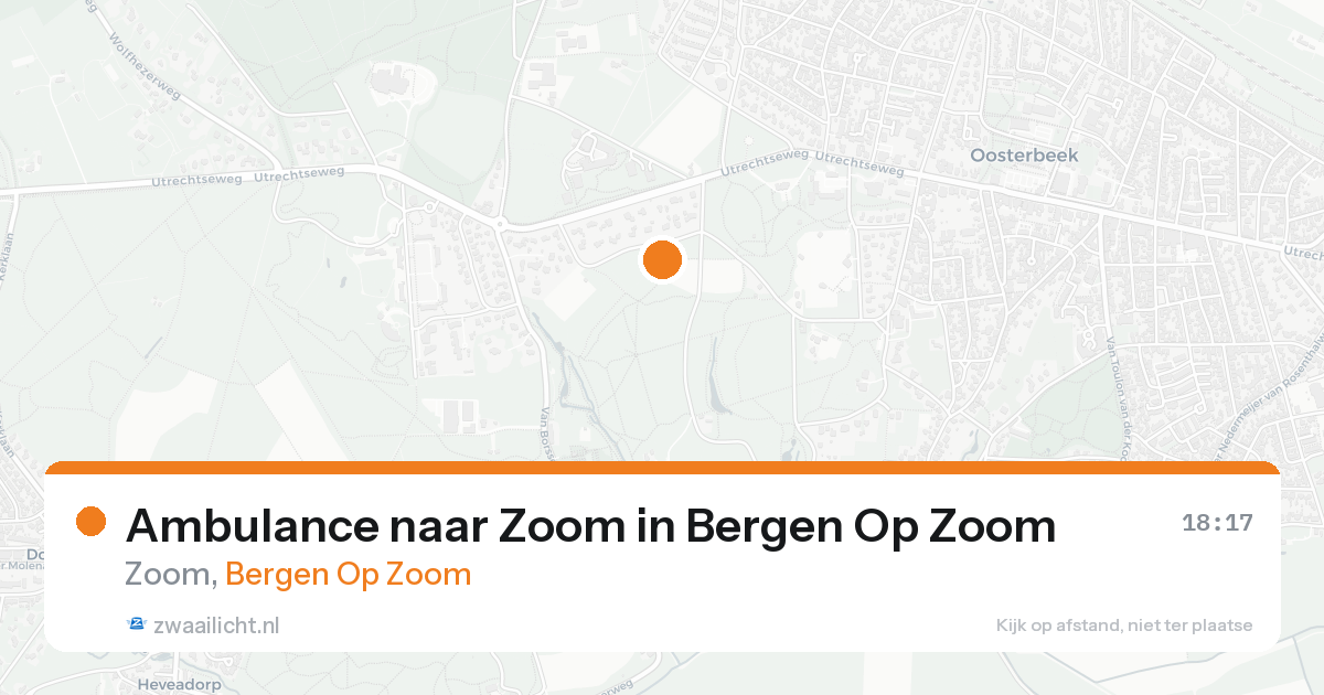Ambulance naar Zoom in Bergen Op Zoom — 30 jan 2026