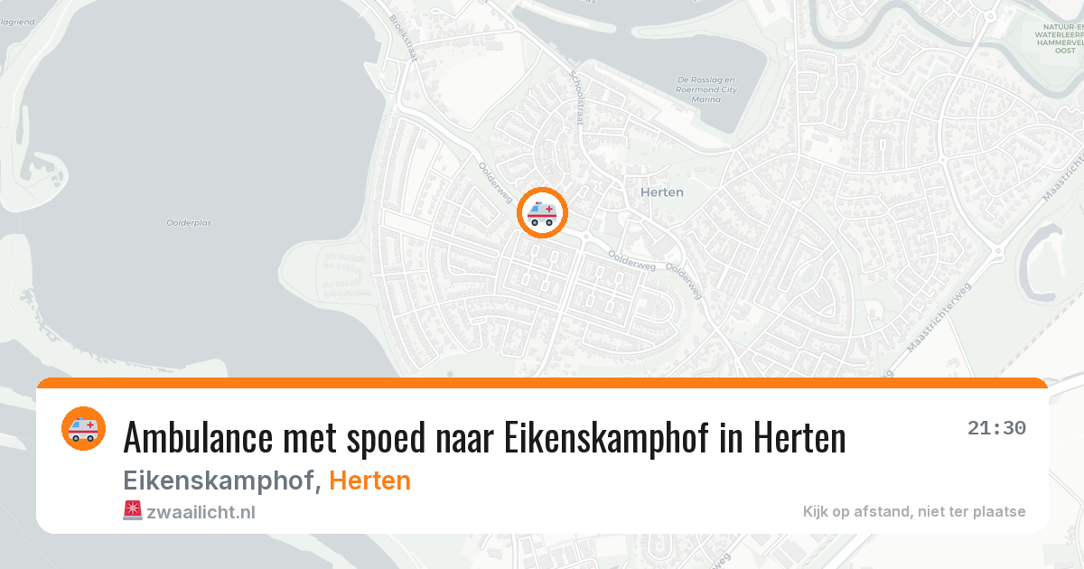 Ambulance met spoed naar Eikenskamphof in Herten — 12 feb 2026