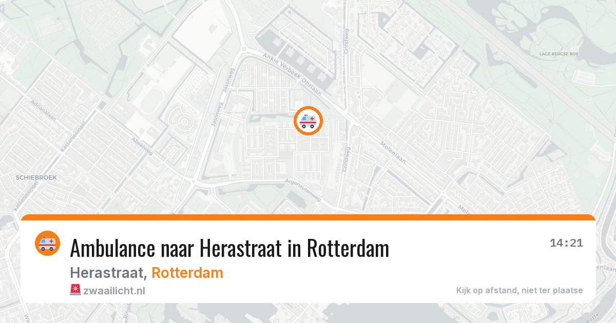 Ambulance naar Herastraat in Rotterdam — 4 jun 2026