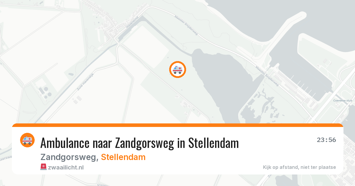 Ambulance naar Zandgorsweg in Stellendam — 12 jun 2026