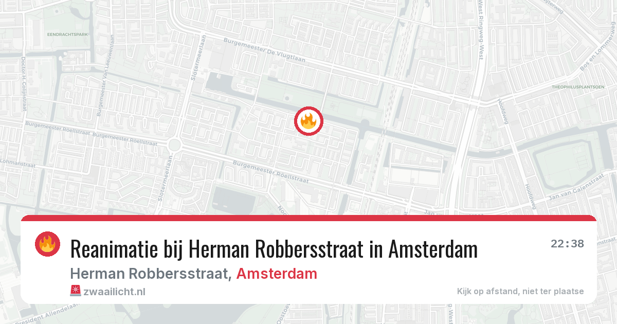 Reanimatie bij Herman Robbersstraat in Amsterdam — 29 jul 2026