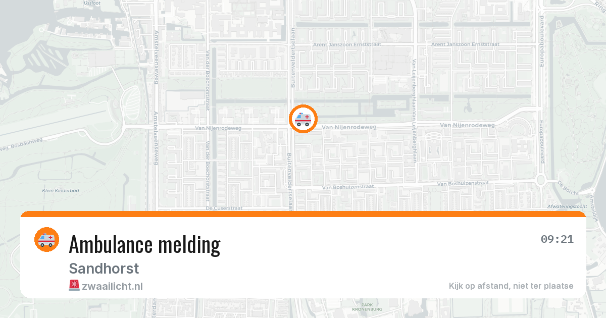 Ambulance melding — 22 jun 2026
