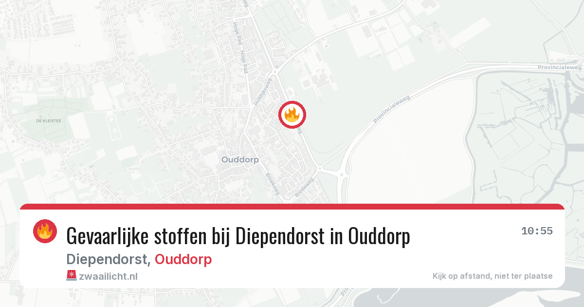 Gevaarlijke stoffen bij Diependorst in Ouddorp — 30 jan 2026