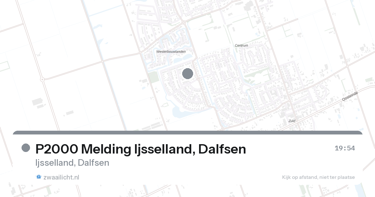 P2000 Melding Ijsselland, Dalfsen — 22 aug 2026