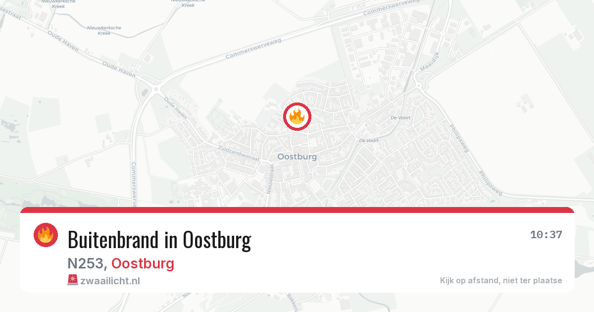 Buitenbrand in Oostburg — 4 aug 2026