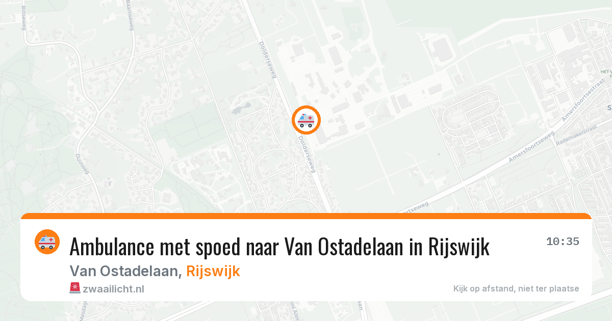 Ambulance met spoed naar Van Ostadelaan in Rijswijk — 28 jan 2026