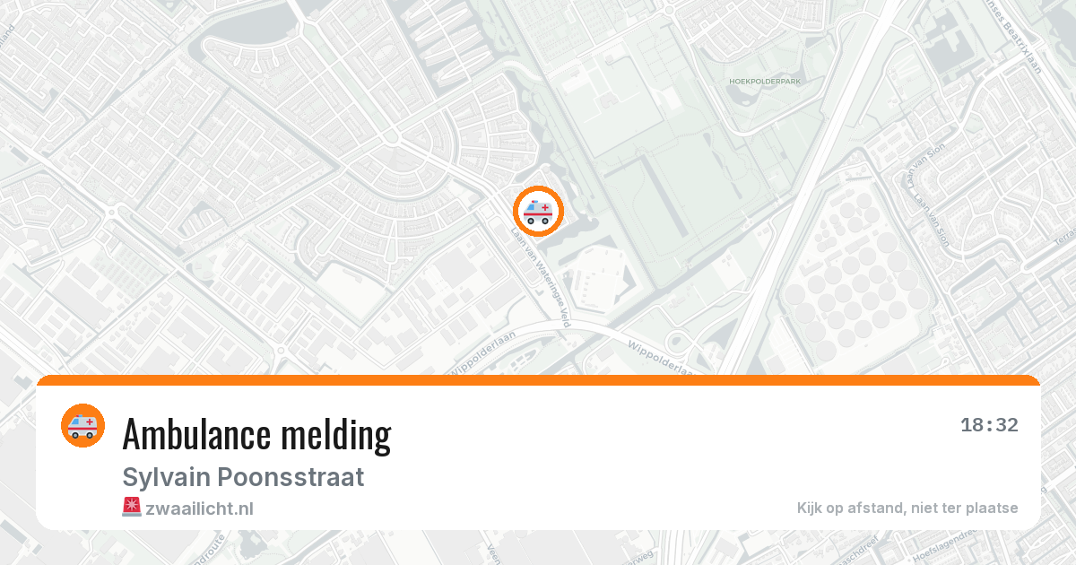 Ambulance melding — 3 jul 2026