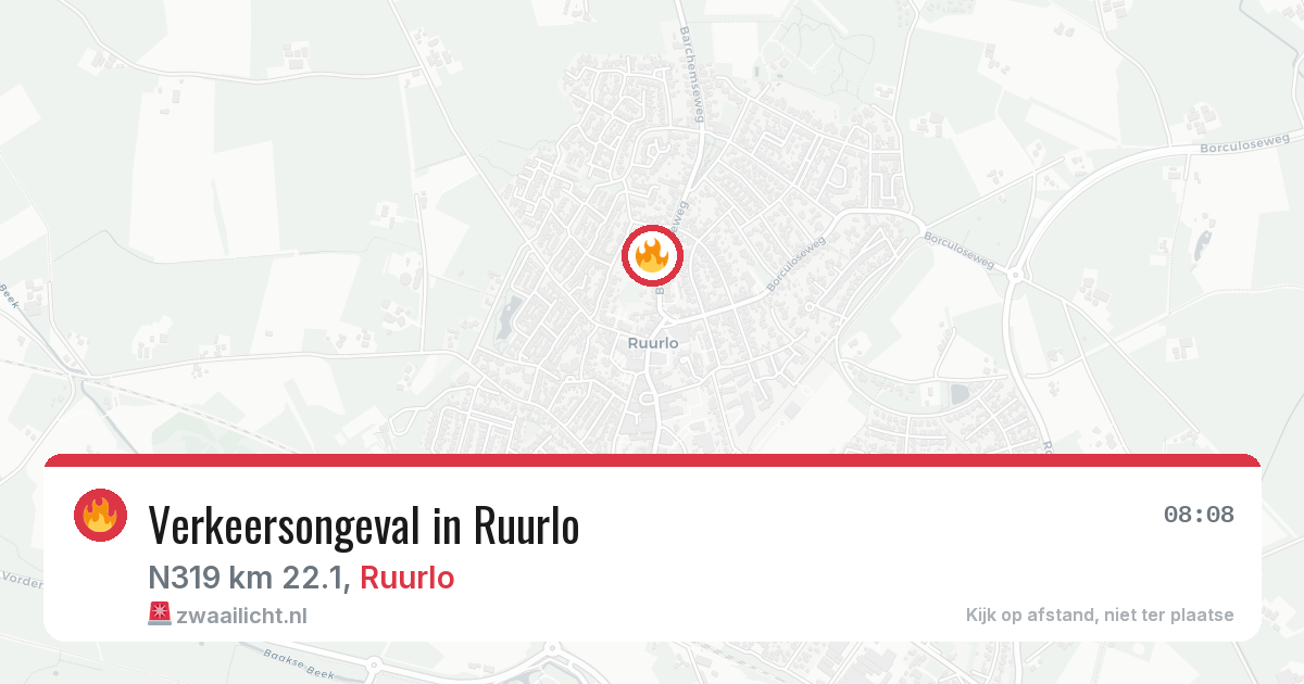 Verkeersongeval in Ruurlo — 8 apr 2026