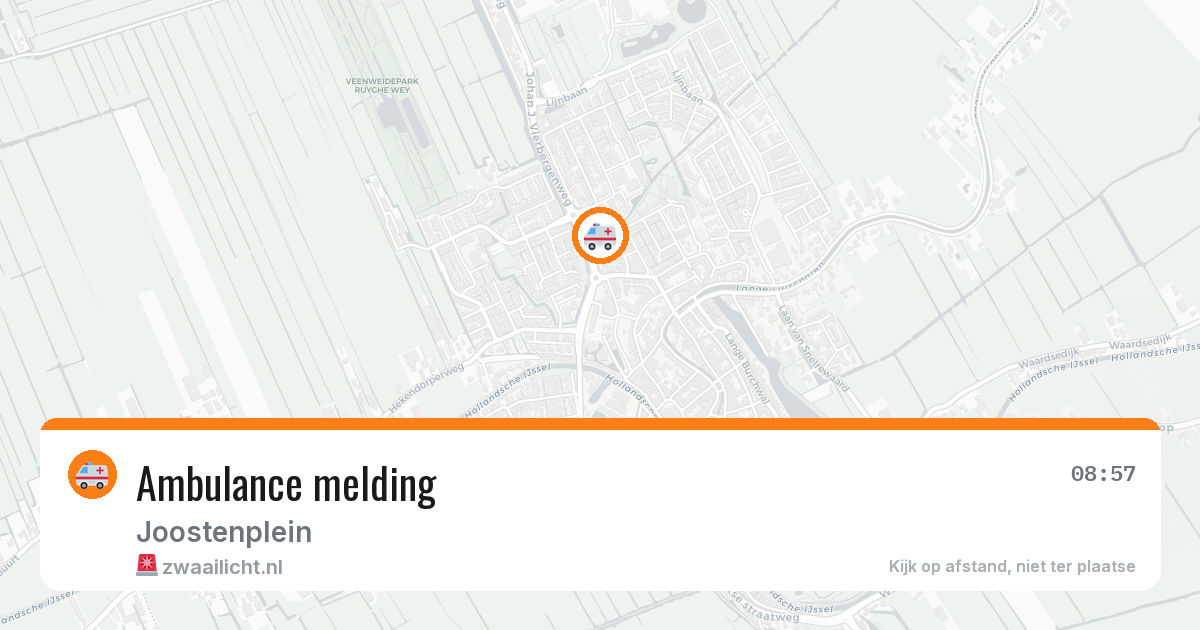 Ambulance melding — 14 jul 2026