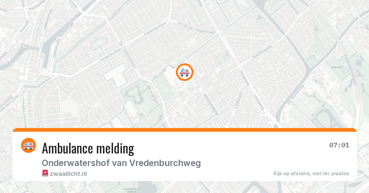 Ambulance melding — 9 feb 2026