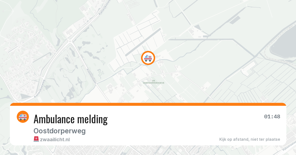 Ambulance melding — 30 jan 2026