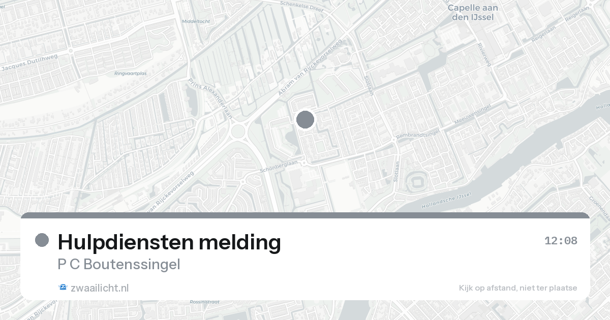 Hulpdiensten melding — 7 feb 2026