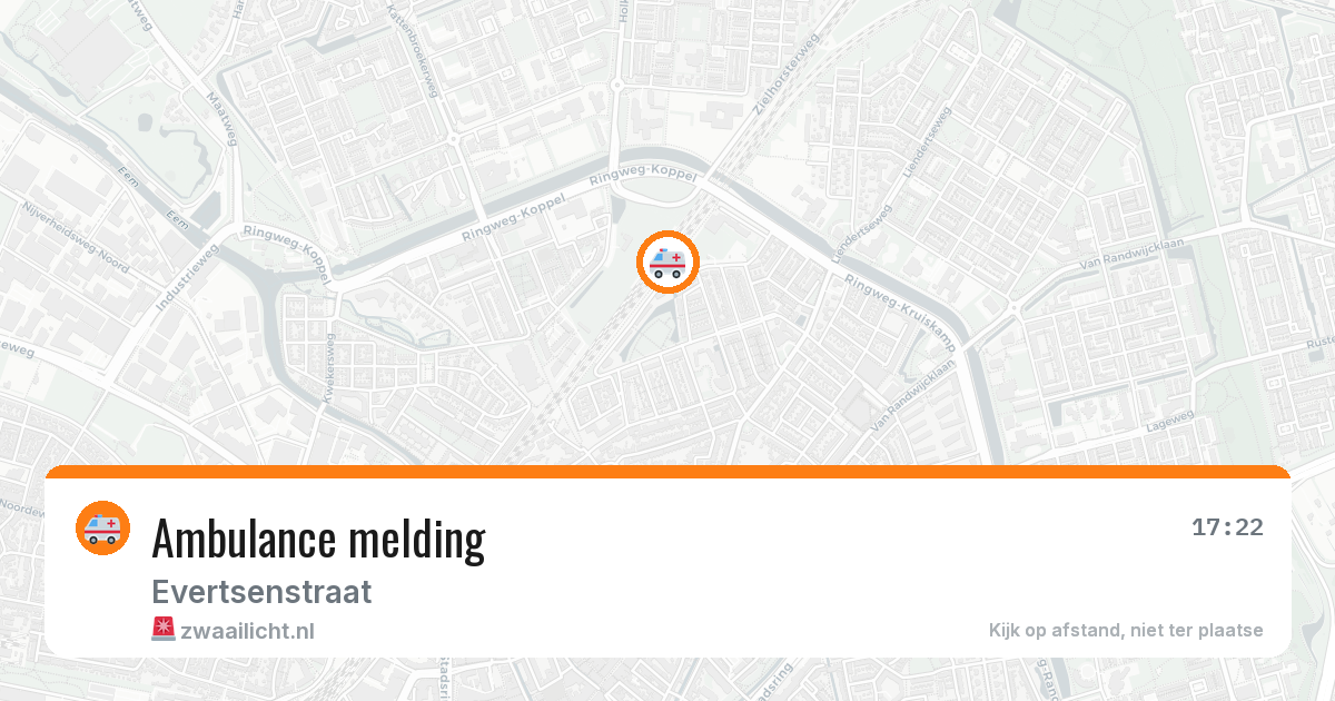 Ambulance melding — 2 feb 2026