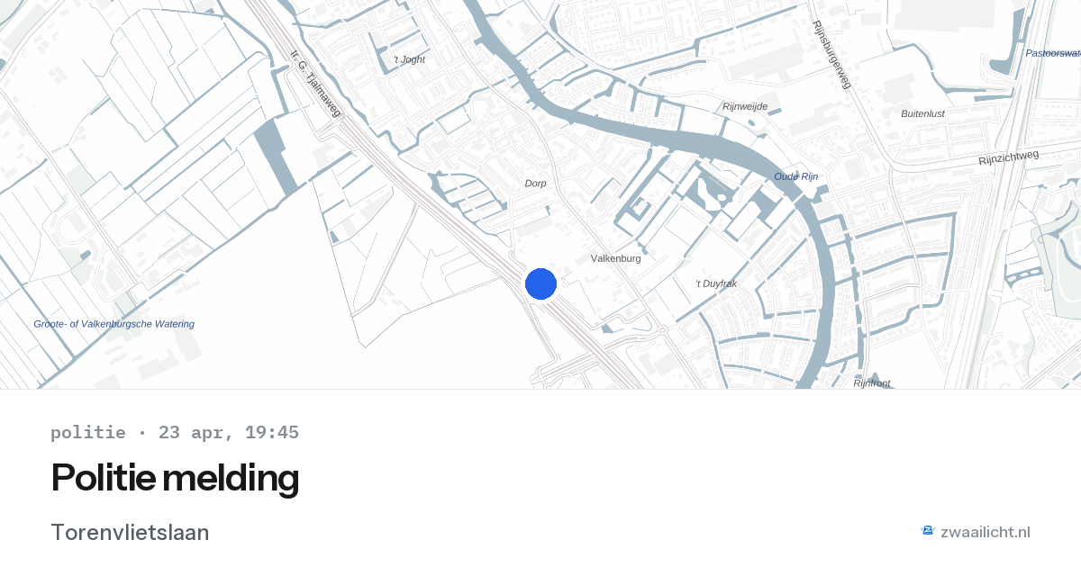 Politie melding — 23 apr 2026